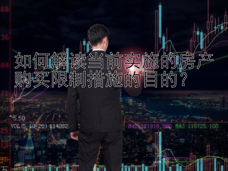 如何解读当前实施的房产购买限制措施的目的？