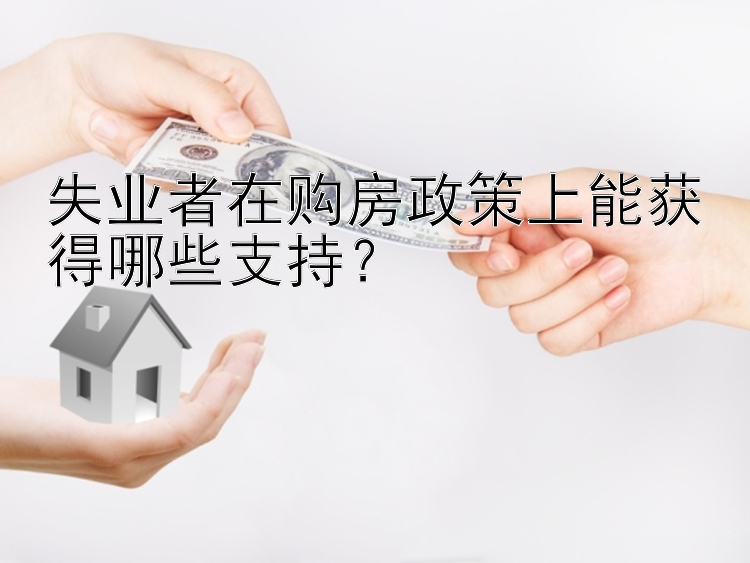 失业者在购房政策上能获得哪些支持？