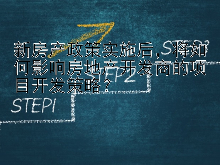 新房产政策实施后，将如何影响房地产开发商的项目开发策略？