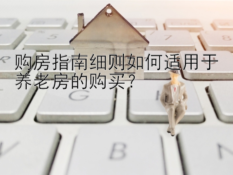 购房指南细则如何适用于养老房的购买？