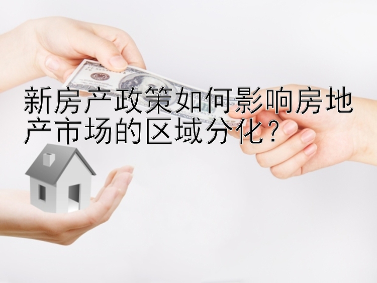 新房产政策如何影响房地产市场的区域分化？